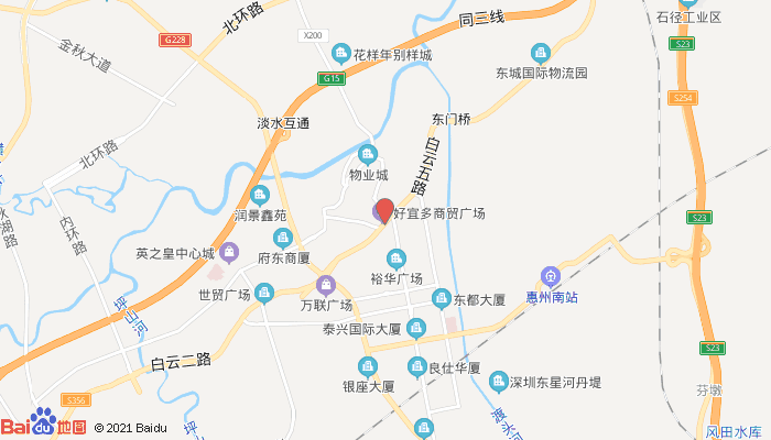 惠阳区淡水街道地图图片