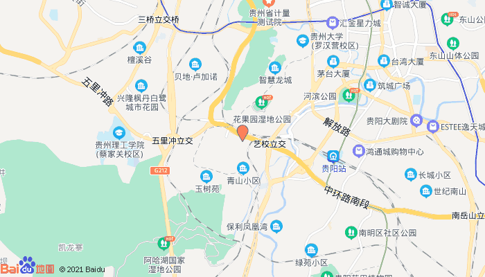贵阳花果园地图全景图片