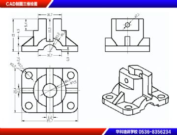 潍坊学机械设计SolidWorks三维模具图纸CAD华科培训